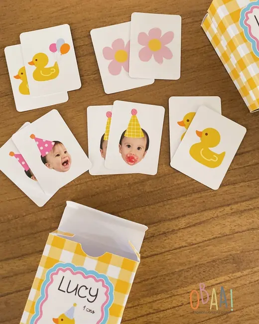 Jogo da memória personalizado com fotos